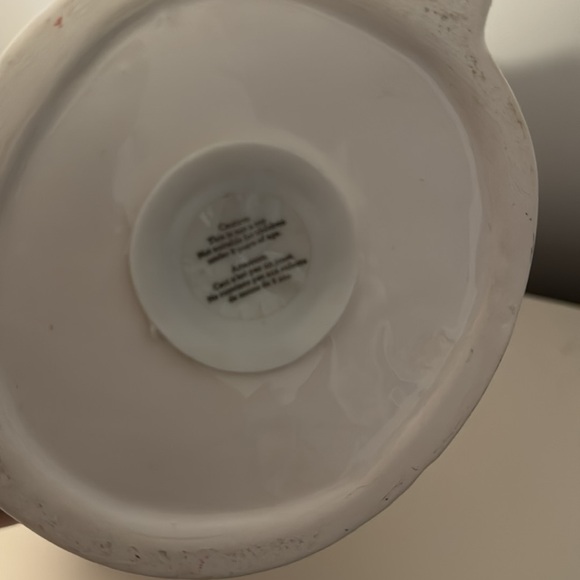 Unicorn piggy bank. New. 11". White gold - Picture 3 of 3